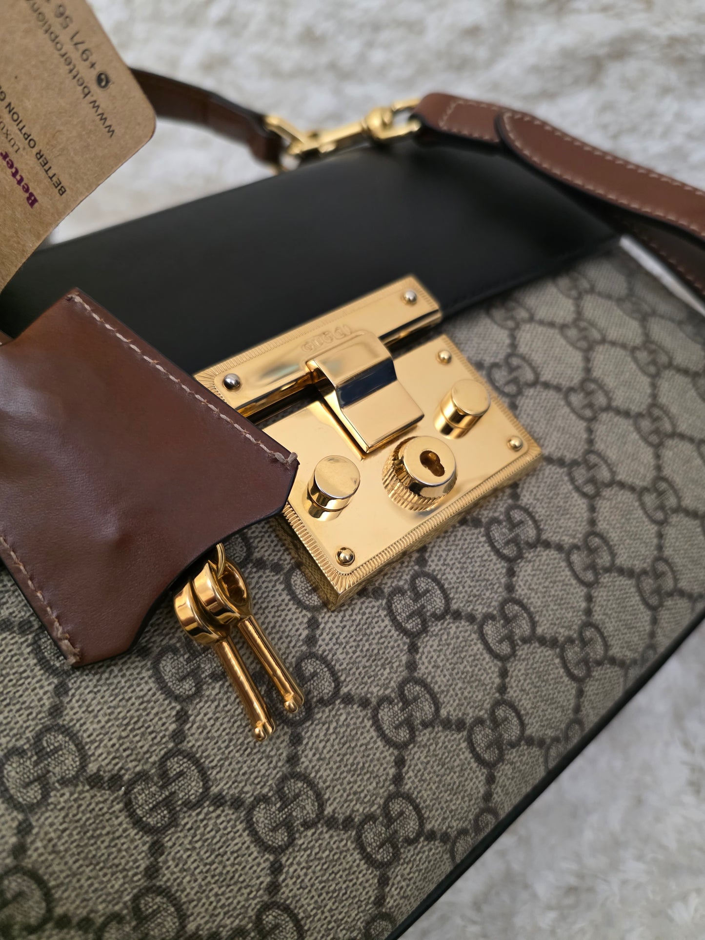 Preloved GUCCI PADLOCK bag medium