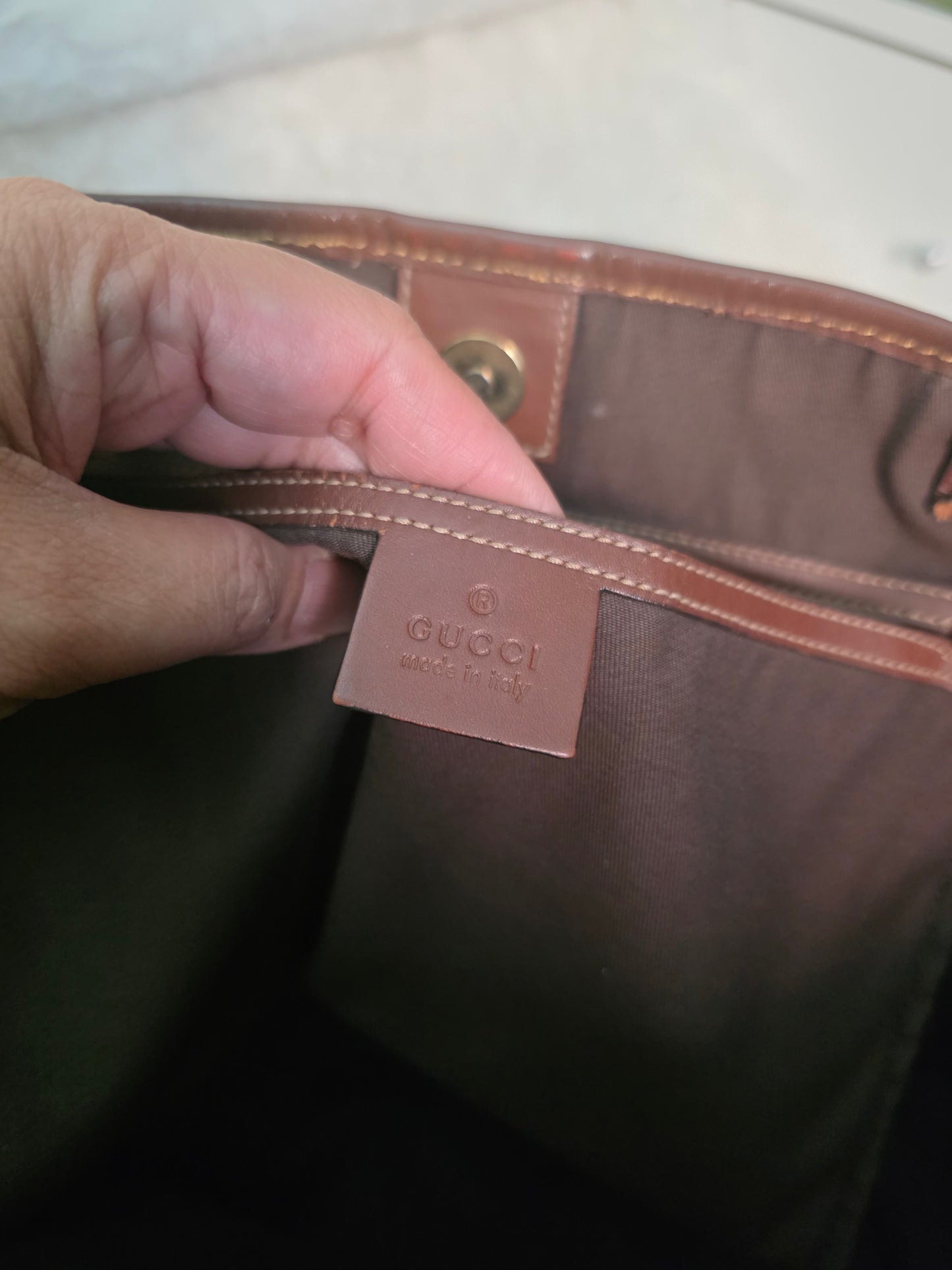 consignment GUCCI SHOULDER BAG VINTAGE