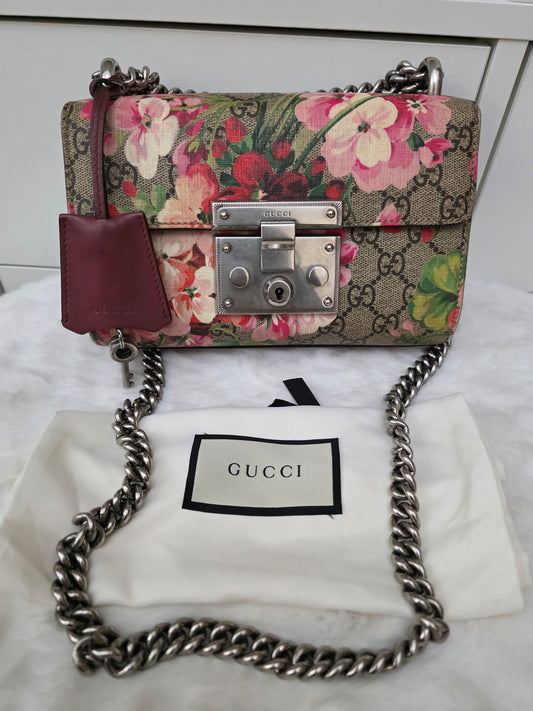 Preloved Gucci Blooms padlock