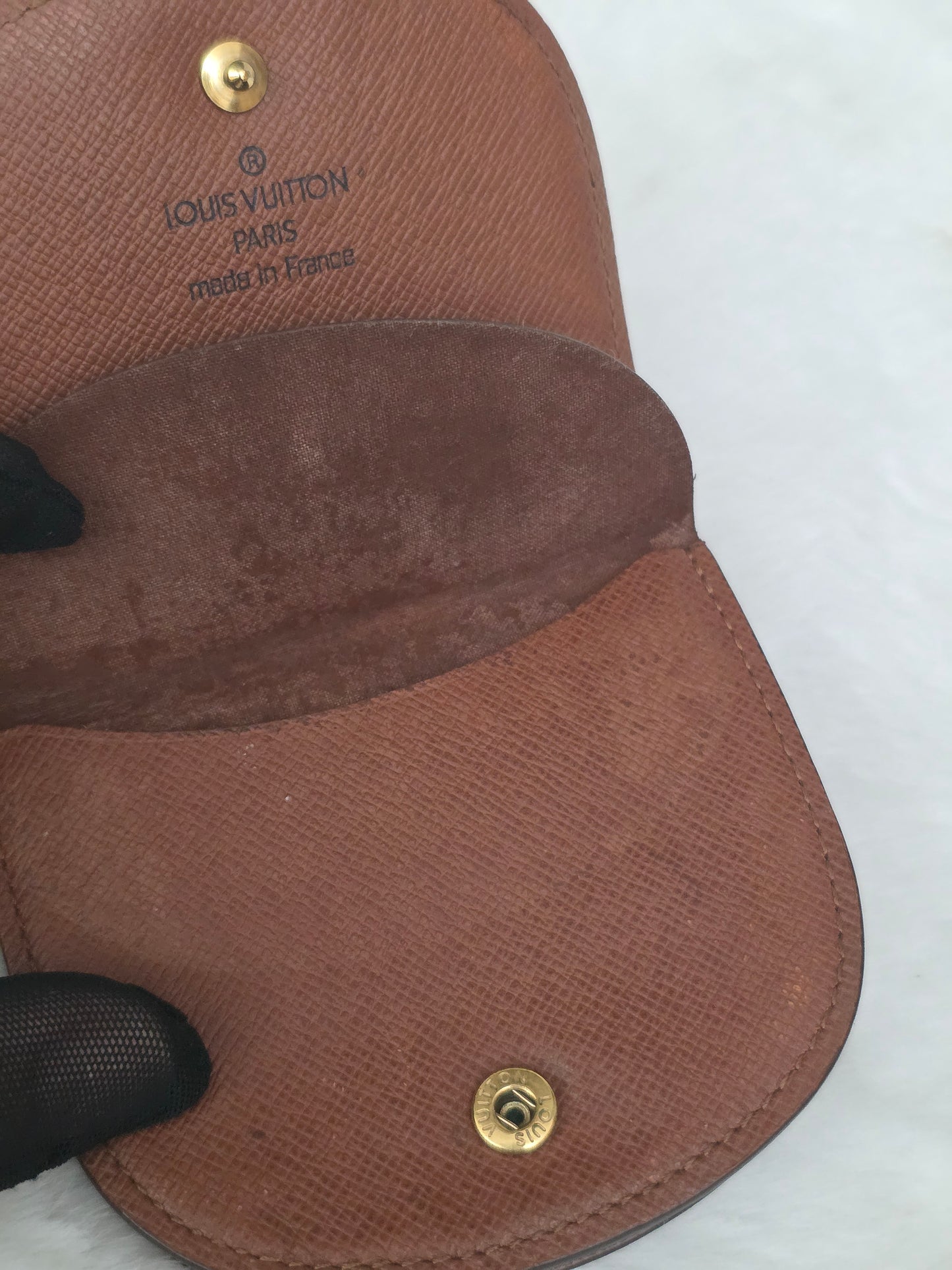 Preloved Louis Vuitto. Monnaie Guze Coin Case Brown