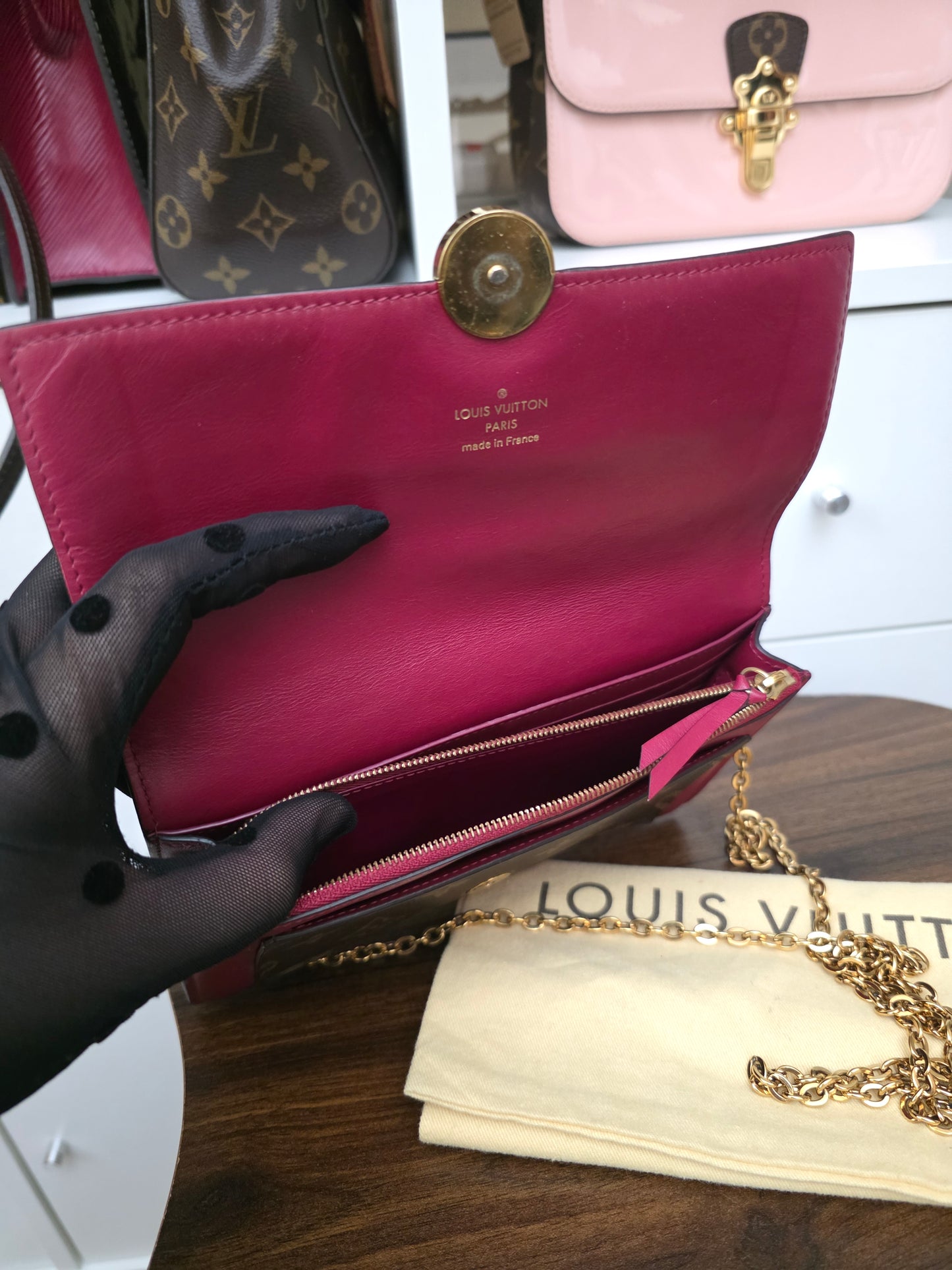 PRELOVED Louis Vuitton MonograM Flora pink Sp0149