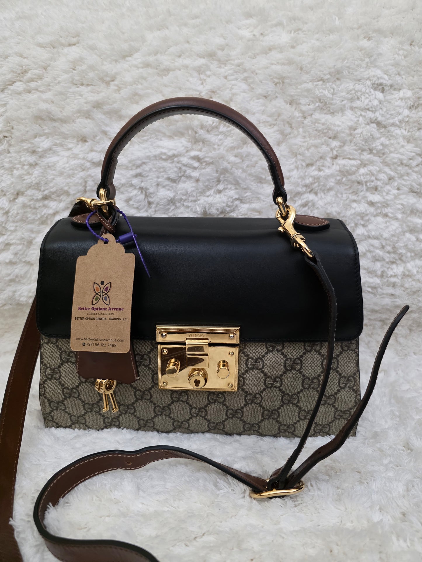 Preloved GUCCI PADLOCK bag medium