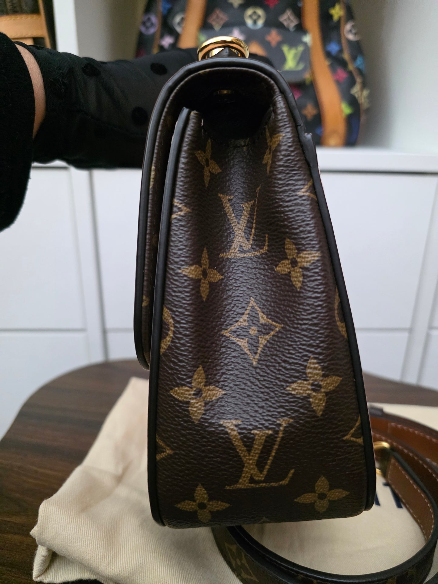 PRELOVED Louis Vuitton Vernis Miroir Cherrywood BB