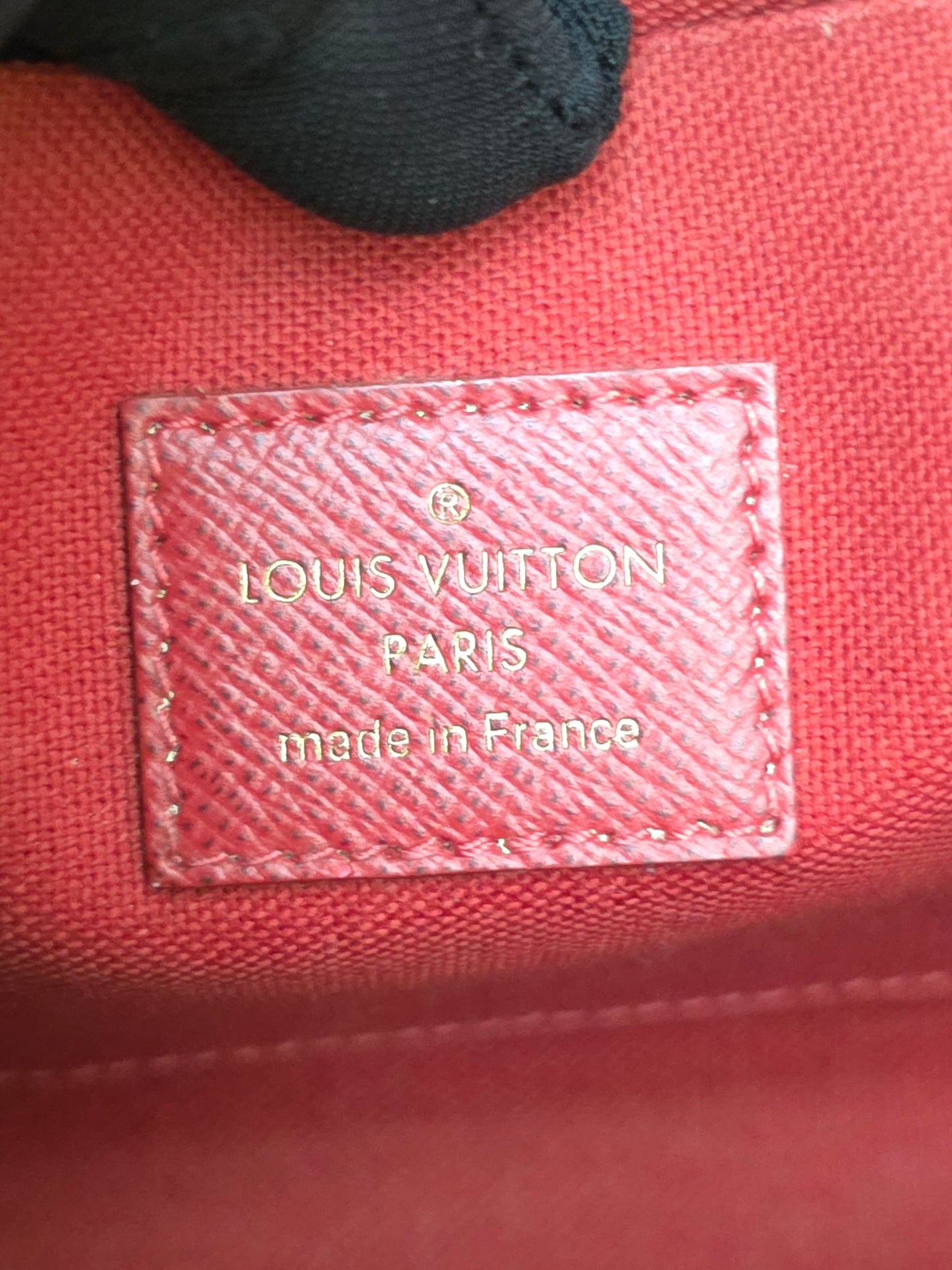 PRELOVED Louis Vuitton Damier Ebene Felicie Pochette MI3139