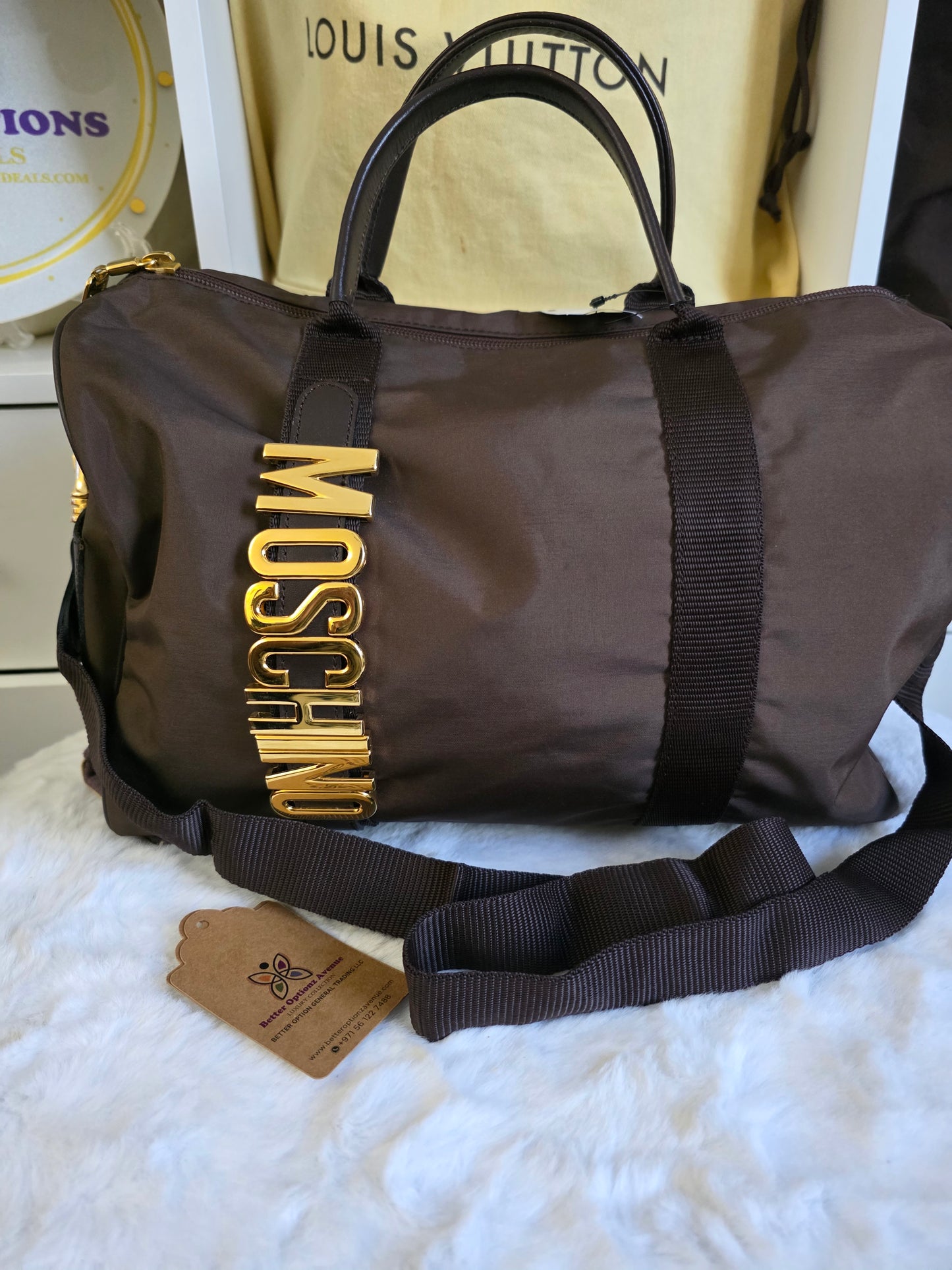PRELOVED and in GOOD CONDITION MOSCHINO VINTAGE REDWALL BOSTON BAG




% 𝑨𝒖𝒕𝒉𝒆𝒏𝒕𝒊c Preloved 🩷