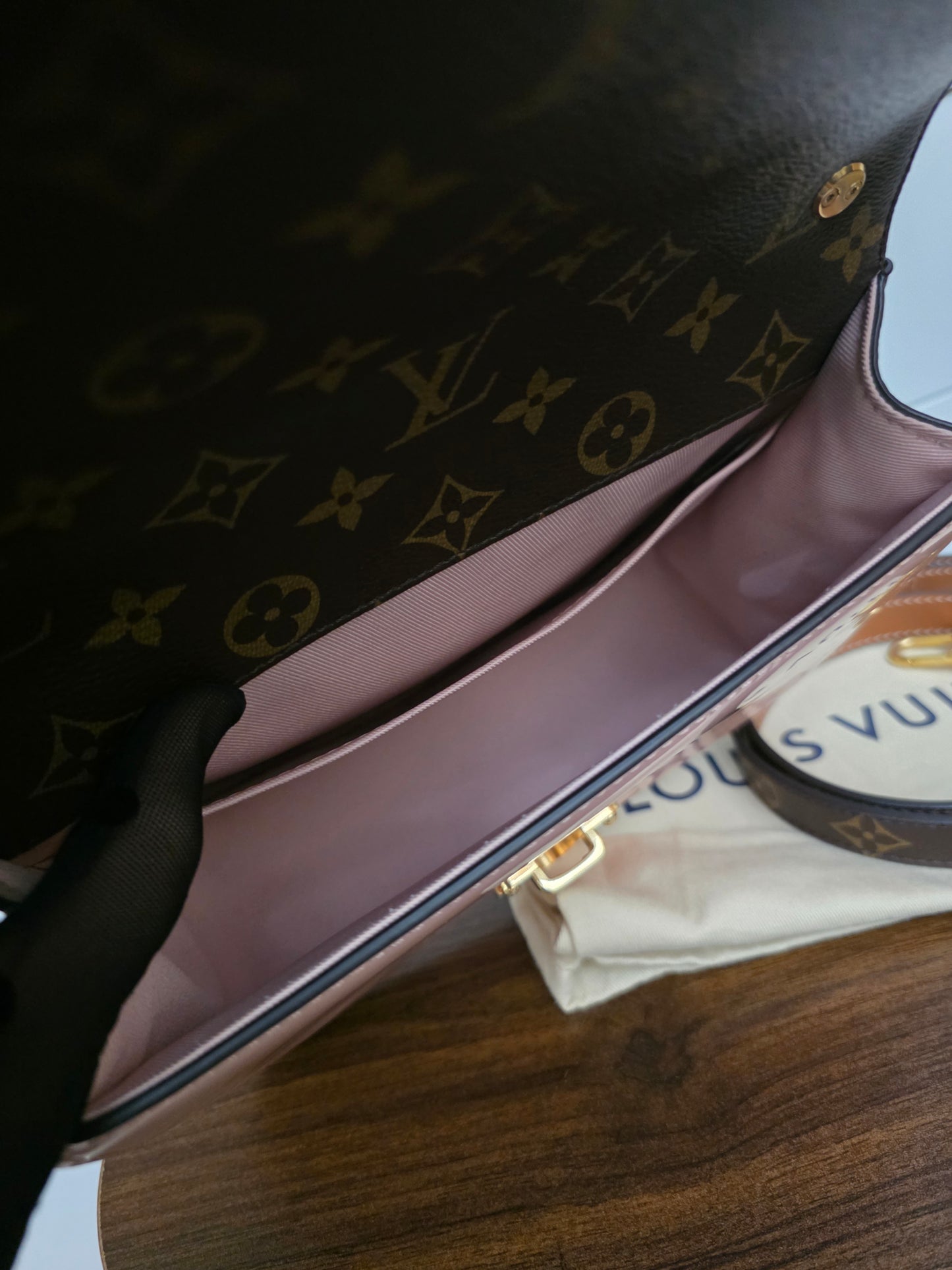 PRELOVED Louis Vuitton Vernis Miroir Cherrywood BB
