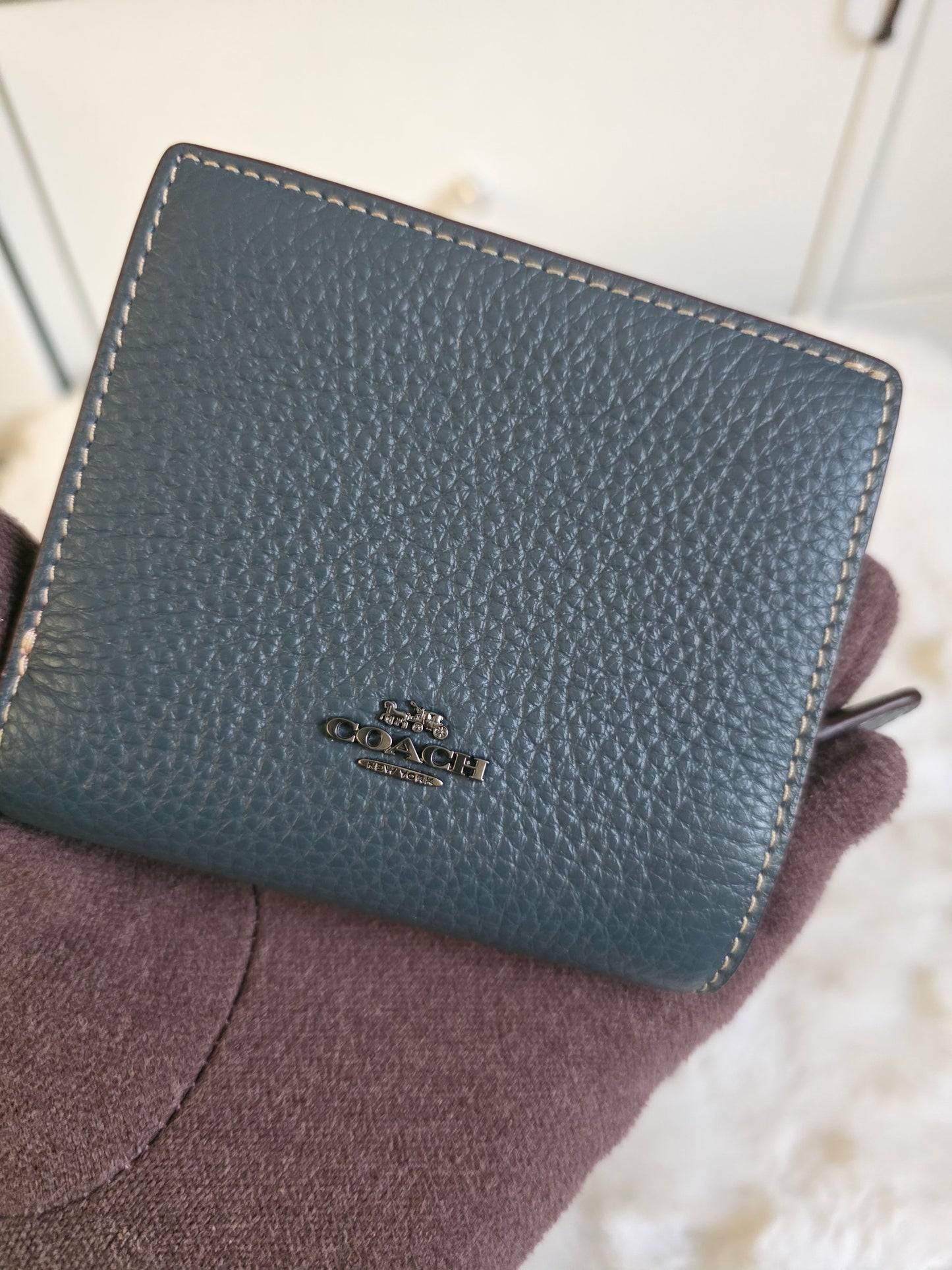 PRELOVED and in PRISTINE CONDITION COACH X SNOOPY special edition BIFOLD WALLET