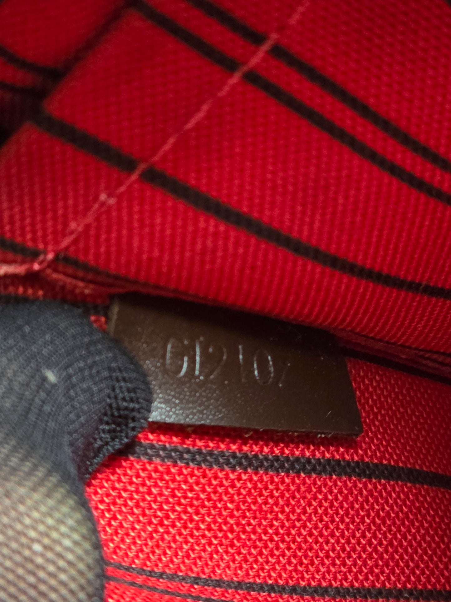 Preloved Louis Vuitton Damier Ebene  Neverfull MM size with pouch