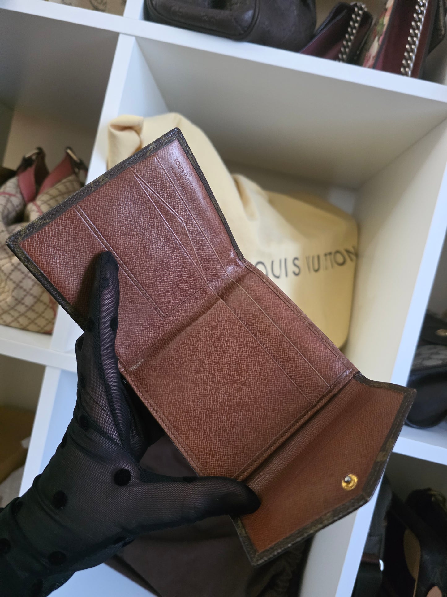 Prelover Louis Vuitton Monogram Elise  compact wallet