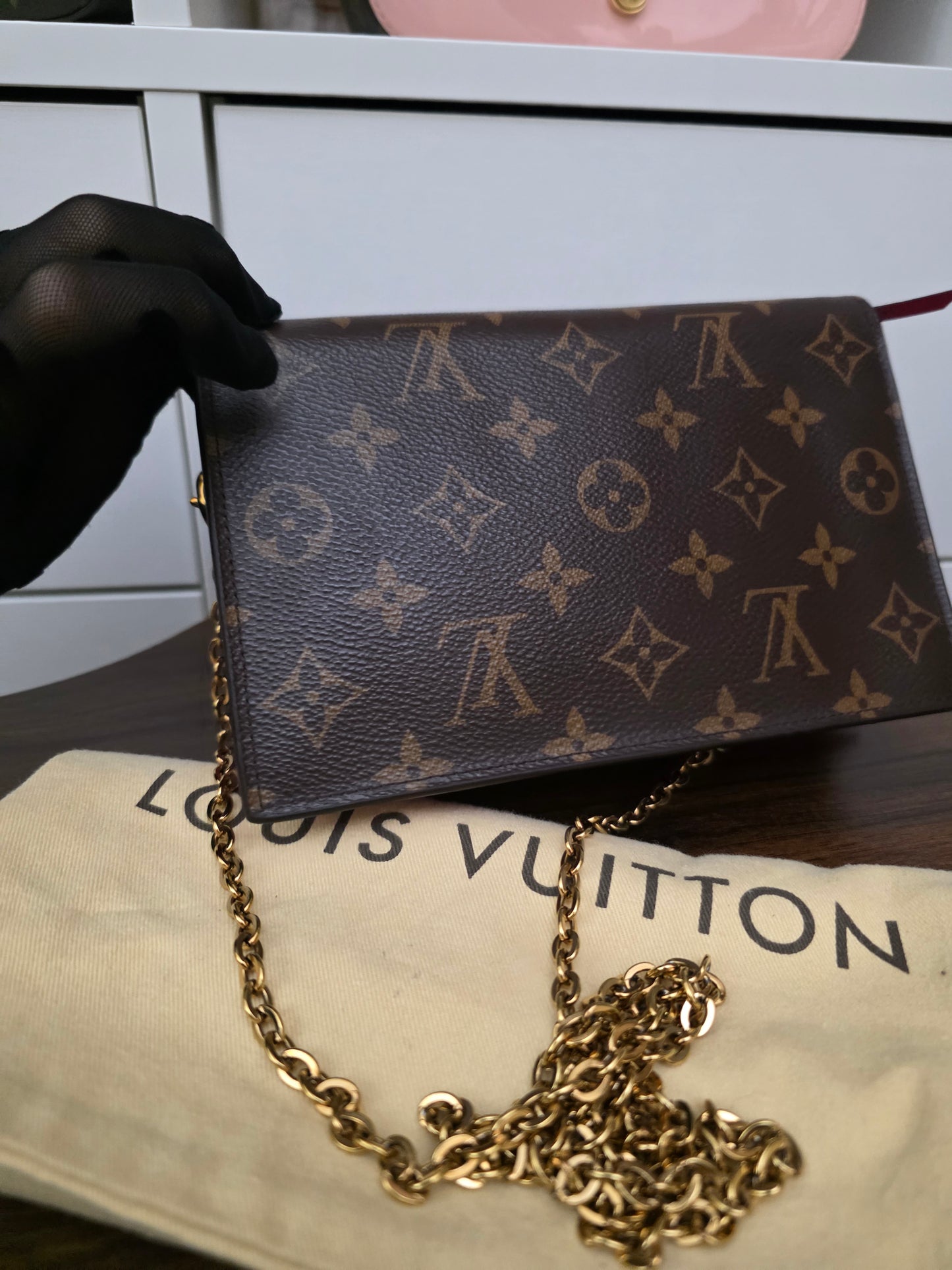 PRELOVED Louis Vuitton MonograM Flora pink Sp0149